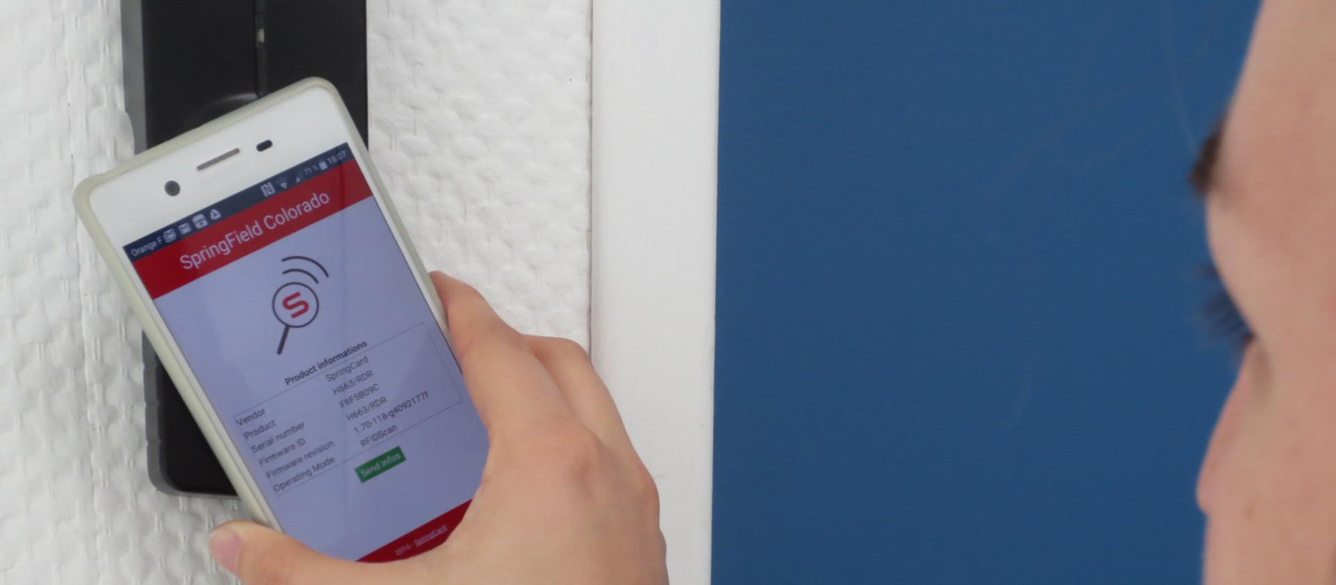 SpringField Colorado App: the essential tool for SpringCard’s customers